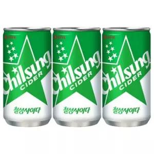 롯데 칠성사이다 190ml x 60캔 (30캔x2박스)