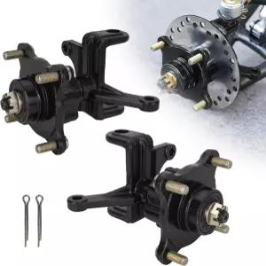 RUTU 4 스터드 프론트 브레이크 디스크 휠 허브 스티어링 너클이 장착된 125cc ATV 쿼드 버기 UTV