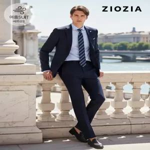 [지오지아]데일리 멜란지네이비 정장세트 (AAE2SB1502_AAE2SP1502_MNV)