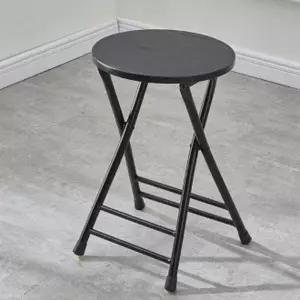 헬프그린 방수 스툴 간이의자 탁자 원목 보조스텝풋 접이식 폴딩체어 고강도 홈바의자