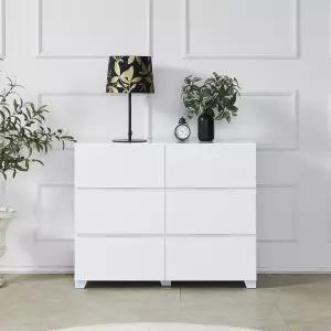 [우아미가구]마준 3단 6칸 서랍장 1000