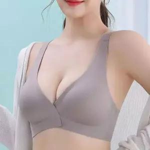 [오노마] ONM 앞후크 노와이어 브라 와이드밴드 심리스 브래지어