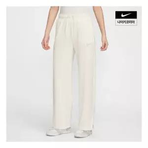 매장정품 NSW 여성 벨루어 하이웨이스트 와이드 레그 팬츠 HV5036-133 253236