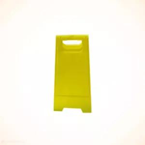 무지 접이식 A형 입간판 안내 공사 노란 표시판