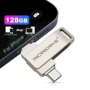iPhone PlusXipad용 TYPE C 플래시 드라이브 pendrive 모든 iOS 외부 저장 장치휴대폰용 USBOtg 2 in 1 펜