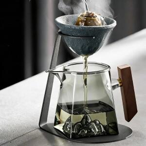 세라믹 차 거름망, 다기능 커피 필터 컵, 미세 다공성, 재사용 가능, 차와 추출용