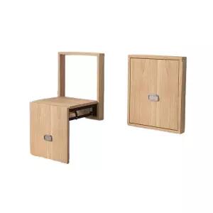 벽걸이형 신발장 벽부착 선반 폴딩의자 체어 스툴