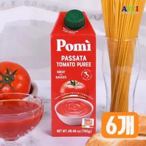 포미 파사타 토마토 퓨레 750g x 6개 세트