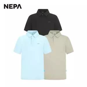 네파 남성 아이스 테크쉘 반팔 폴로 티셔츠 7J35202