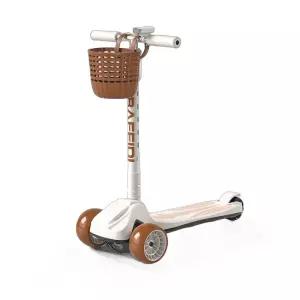 바구니달린 3발킥보드 성인 주니어 킥보드