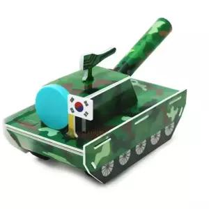 자석 척력 이동 실험 대한민국 육군 탱크 장난감 만들기 과학축제 집콕놀이 두뇌개발