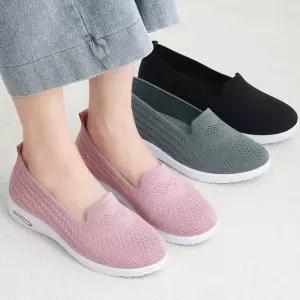 슈다방 가벼운 발편한 볼넓은 봄 여름 엄마 중년 할머니 단화 여성 신발