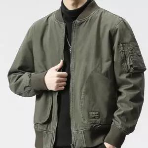 남자 항공점퍼 바람막이 자켓 블루종 오버핏 간절기 봄 가을 캐주얼 점퍼 남성 아우터 데일리 착용
