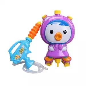 ( )여아 어린이 귀여운 워터건 캐릭터 수영장 물총 물놀이 배낭물총 장난감