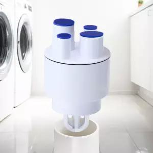 베란다 세탁기 건조기 배수구 하수구 트랩 배관전용 4구 캡 화장실 하수구 냄새제거 차단 악취 커버 덮개 역류방지