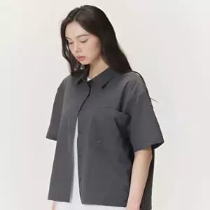 [롯데백화점]네파 여성 린넨 셔츠 디플라이 세미크롭 반팔 남방 7L41560