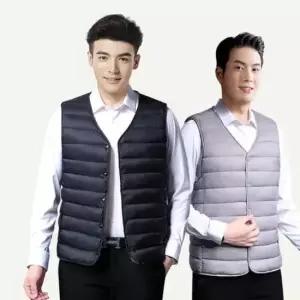 [SBD] 경량 브이넥 조끼 베스트 패딩 웰론