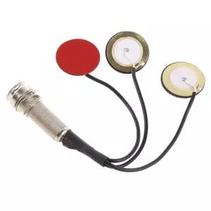 픽업 피에조 마이크 접촉 3 Kalimb 어쿠스틱 및 클래식 기타 부품에 한 변환기 시스템