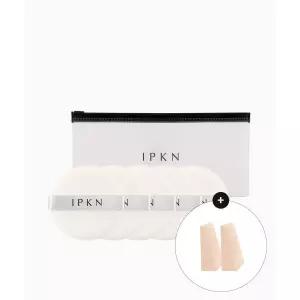 IPKN 파우더 팩트 일반형 퍼프 5매입 (파우치) + [증정] 웨지퍼프 2매 2025586