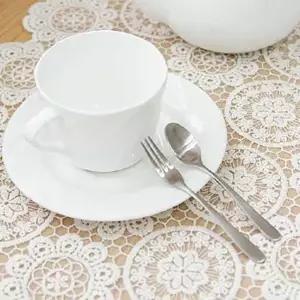 에스프레소 스푼으로 좋은 무광 미니 티스푼 티포크 티스푼 티포크