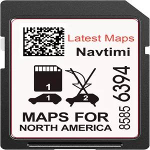 2026년 GMC 쉐보레 캐딜락 및 뷰익-GM GPS 액세서리와 호환되는 최신 내비게이션 SD 카드 맵 업데이트