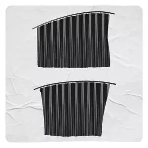 세트 차 측면 창문 자동차창문가리개 햇볕가리개 커튼