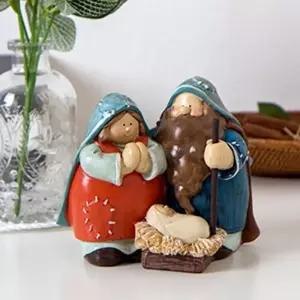 앤틱 구유 (대)선물용장식품 집들이 인형 인테리어 선반 테이블 홈데코