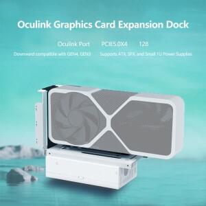 [호환품]DOCK-OC7W PCIe5.0 X4 eGPU Oculink 외장 그래픽 카드 독(GDP 노트북용) M.2 도킹 스테이션 8611