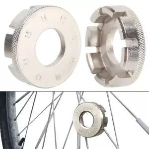 PC 자전거 스포크 렌치 도구 로드 바이크 키 사이클링 스틸 휠 MTB 수리 제거 액세서리