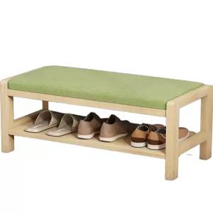 원목 현관의자 스툴 신발정리함 갈아신는 신발보관함