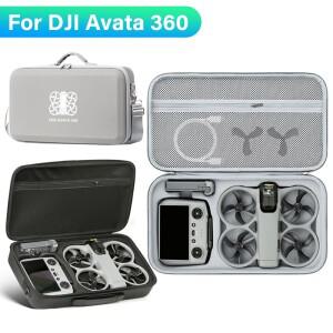 DJI호환 아바타 360 휴대용 크로스백 PU 수납함 가방 플라이 모어 콤보 올인원 숄더 케이스 RC 2 컨트롤 드