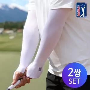 [기타브랜드][1 1/2쌍][PGA 투어] 손가락형 쿨토시 팔토시 남녀공용 골프 등산 스포츠