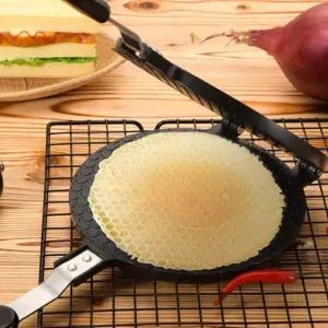 원형 얇은 팬 기계 만드는 누룽지 직경 사이즈