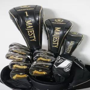 중고  프레스티지오 남성 드라이버,우드,유틸리티 아이언 조합 풀세트 캐디