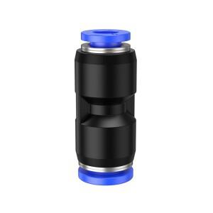 호환 5개/갑 PG  피팅 2 방향 스트레이트 커넥터 직경 튜브 에어 호스용 8mm-6mm/6mm-4mm 감소