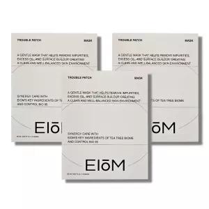 이옴 트러블 패치 마스크팩 피지흡착 각질제거 4매 3박스