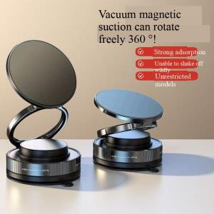 2025년형 신모델 진공 흡착식 휴대폰 마그네틱 자석 거치대 다기능 자동차 차량용 호환 대시보드 네비게이