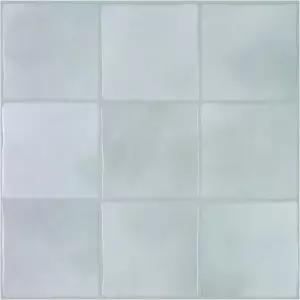 필 앤 스틱 백스플래시 타일 10장 모로코 카사 스페인 수제 광택 회색 사각 얇고 가벼운 디자인의 주방 RV