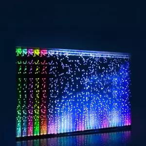 어항 LED 산소 발생기 에어커튼 펌프 기포기 수족관 조명 컨트롤러