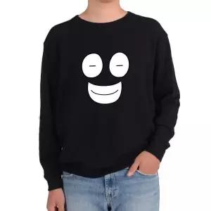 [RIZPICK]맨투맨 미소 스마일 얼굴표정그림 전색상 사이즈