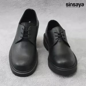 [신사야]블랙 무광 볼드한 베이직 남성구두 MSSY015