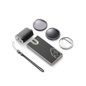 삼성 갤럭시 S25 울트라 컴포트 인체공학 전문 마스터 핸들 홀더용 TELESIN 그립 휴대폰 카메라 사진 키트 케이스 67MM VND 렌즈 CPL 필터