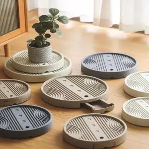 화분 트레이 식물 물받이 다육 베 꽃 보육 모종 호 두꺼운 즙이 다육이