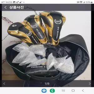 중고 고급 스틸SR 남자골프채풀세트 스틸아이언 경량스틸