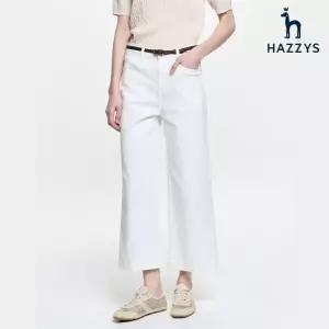 [롯데백화점]헤지스레이디스 [26SS][BEST] 썸머 크롭 세미와이드 데님 팬츠 HSPA6BC81