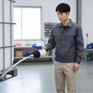 스테인리스 IBC탱크 농약통 연결 니플 호스 커넥터 부품 밸브