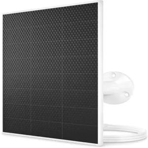 Arlo 태양광 패널 충전기 화이트 인증 액세서리 내후성 간편한 설치 2025년 출시 함께 작동 에센셜 시리즈