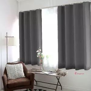 암막커튼 핀형 작은창 창문 아이방 커텐 햇빛가리개abc569