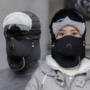 모자 데일리패션/ 3컬러 방한모 고글미포함