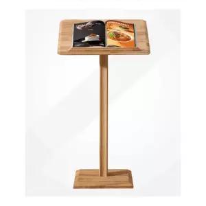 거치대 대기리스트 스탠드 입구 메뉴전시 우드 웨이팅